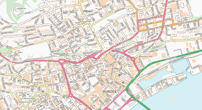 Dundee Street Map4636 700x380 