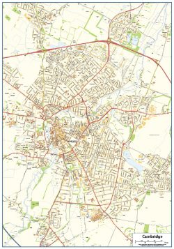 St Albans Street map - Cosmographics Ltd