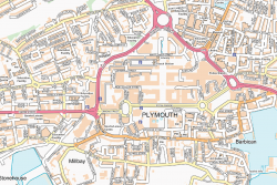 Plymouth Street map - Cosmographics Ltd