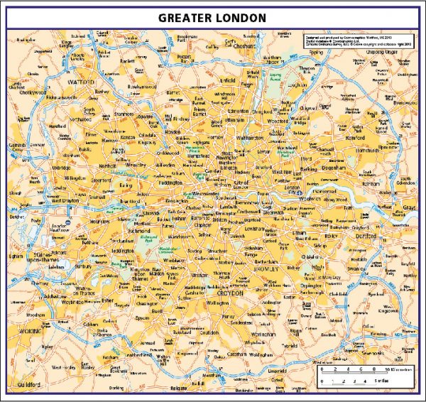 London maps