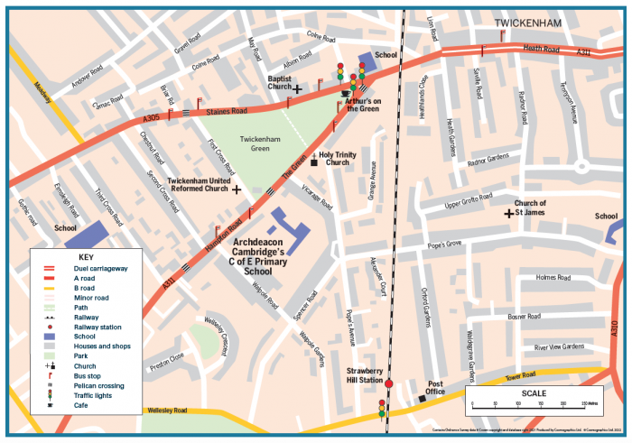 School location Maps - Cosmographics Ltd