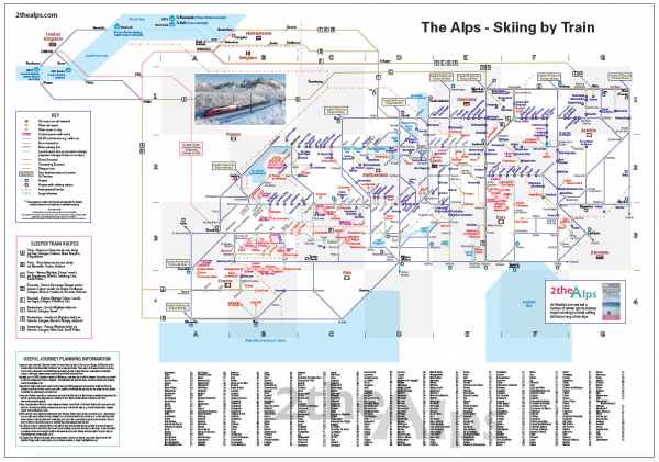 The Alps-Skiing by Train (download)